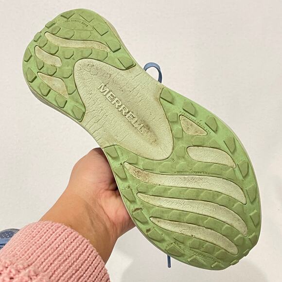 Merrell Morphlite Road Running Shoes Women's 9.5 Blue Cushion Comfy Low Top - Picture 3 of 12